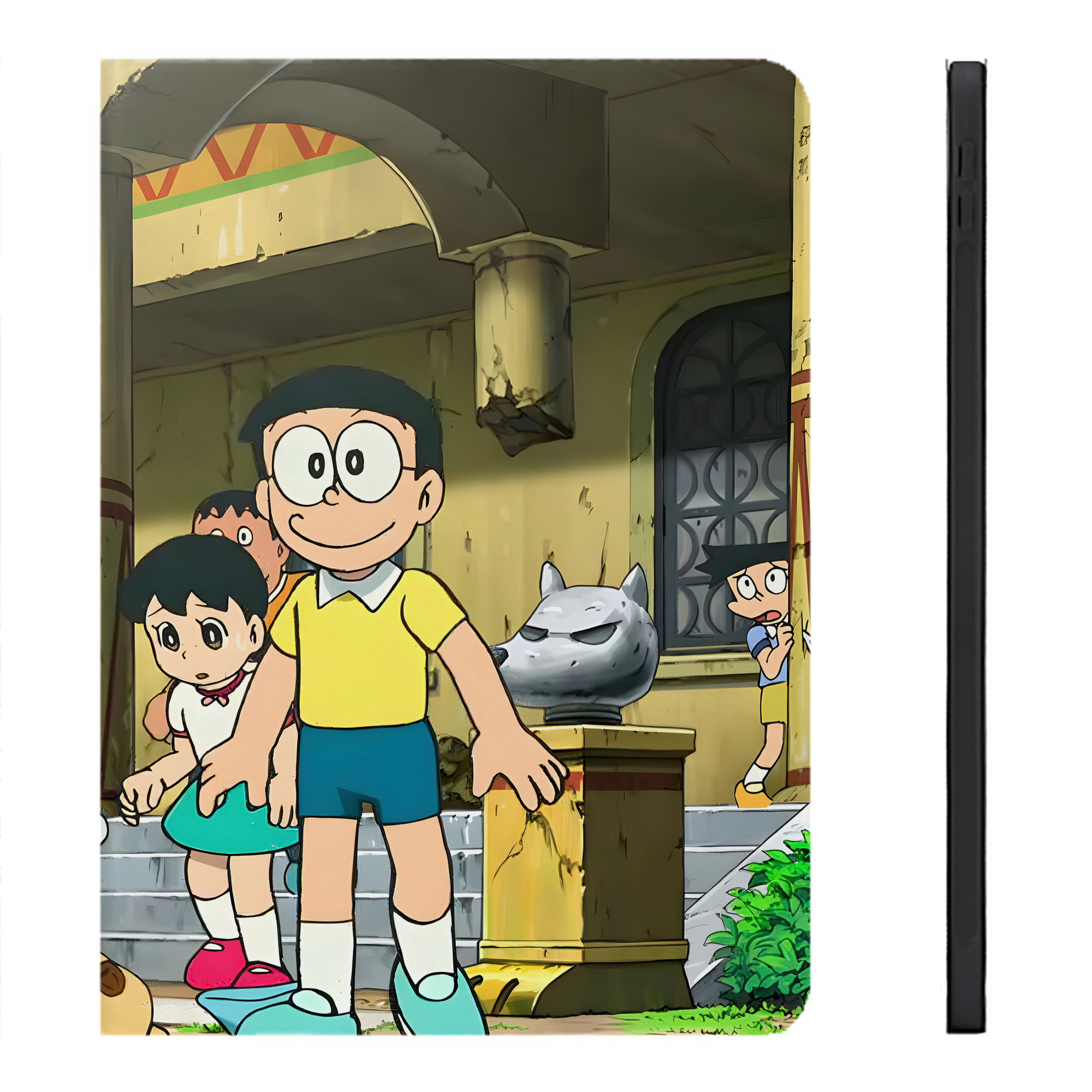 （画像用） ドラえもん Doraemon IPadケース ペンホルダー付き ブックスタイルデザイン